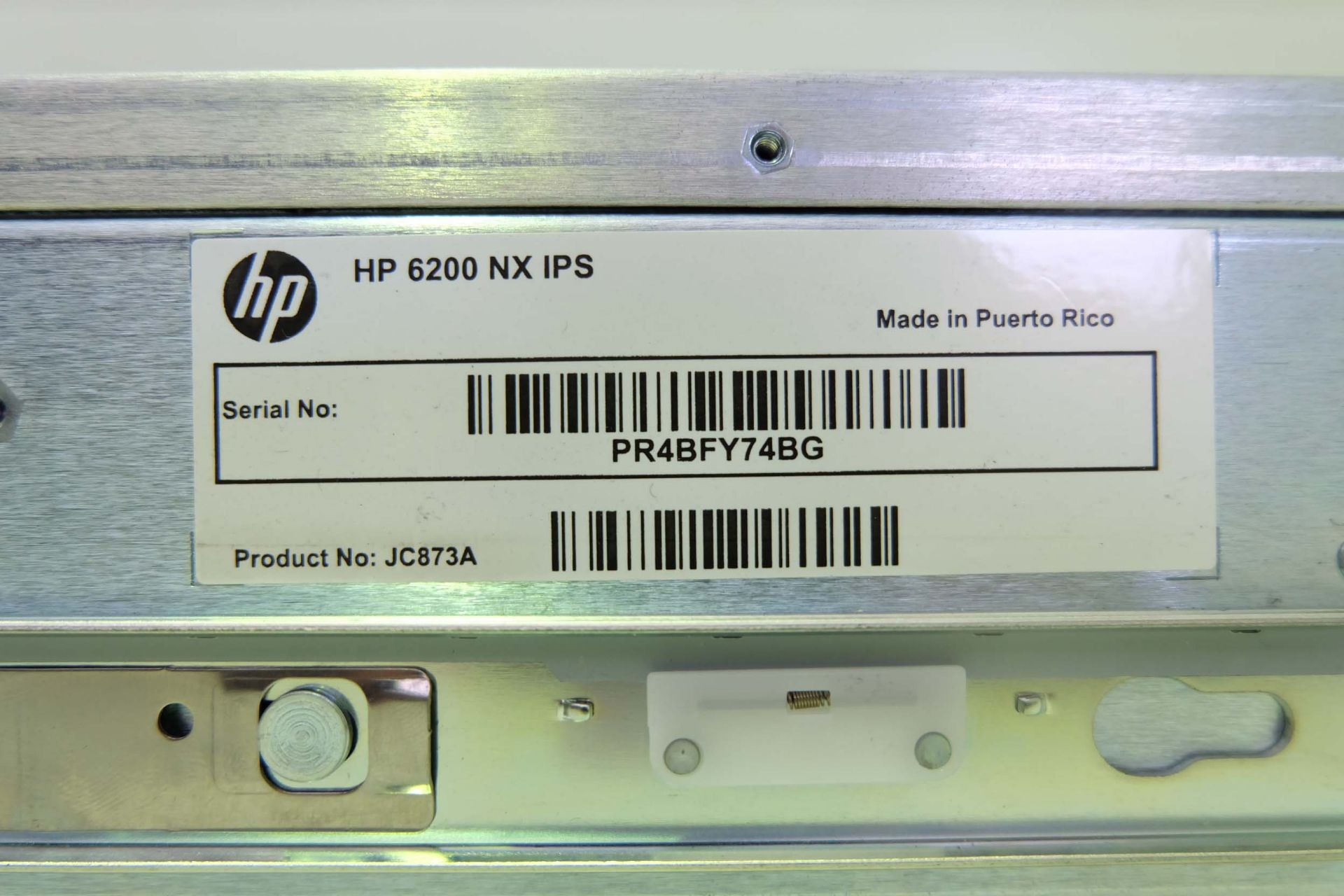 HP Model 6200 NXIPS Product No. JC873A Intrusion Prevention System - Image 7 of 9