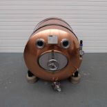 Paul Mueller Ltd. (Missouri USE) Copper Serving Beer Tank. Model 500Ltr. With Self Cooling Bag in Ta