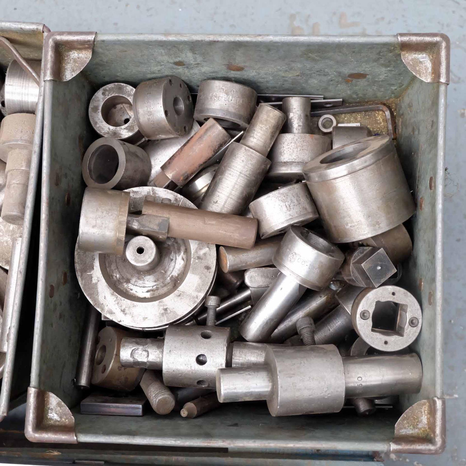 Quantity of Press / Fly Press / Punch Tooling. Various Sizes & Shapes. 7 x Boxes. - Image 8 of 12