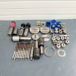 Amada Punch Tooling. Assortment of Punch Tooling. Various Shapes & Sizes.