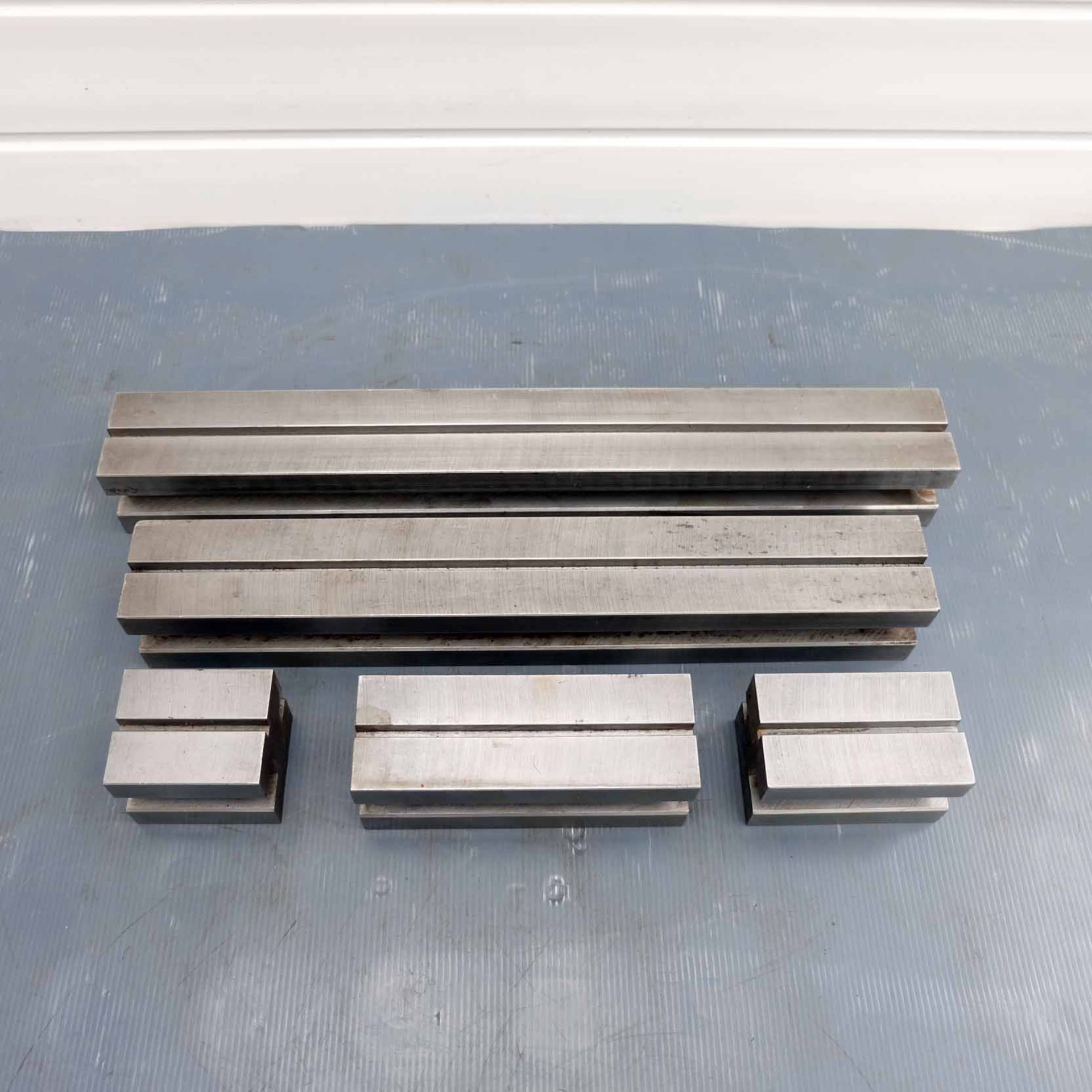 60mm Square Bottom Press Brake Tooling. With 3 Grooves: 6mm, 10mm, 18mm. Lengths 75mm, 100mm, 166mm,