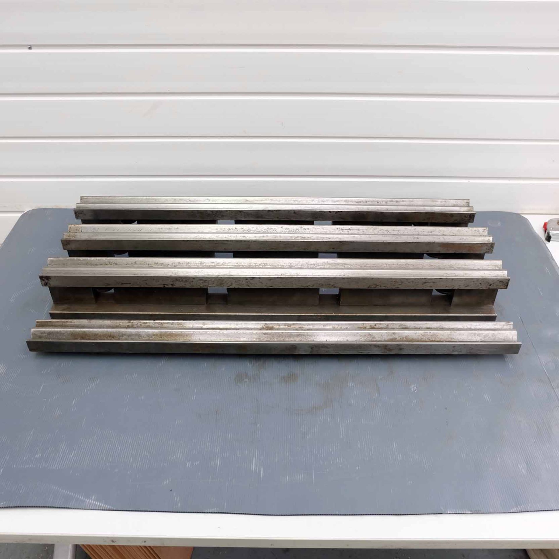 2 Vee Bottom Press Brake Tooling. 3 x 835mm With Clamping Blocks. 1 x 835mm.