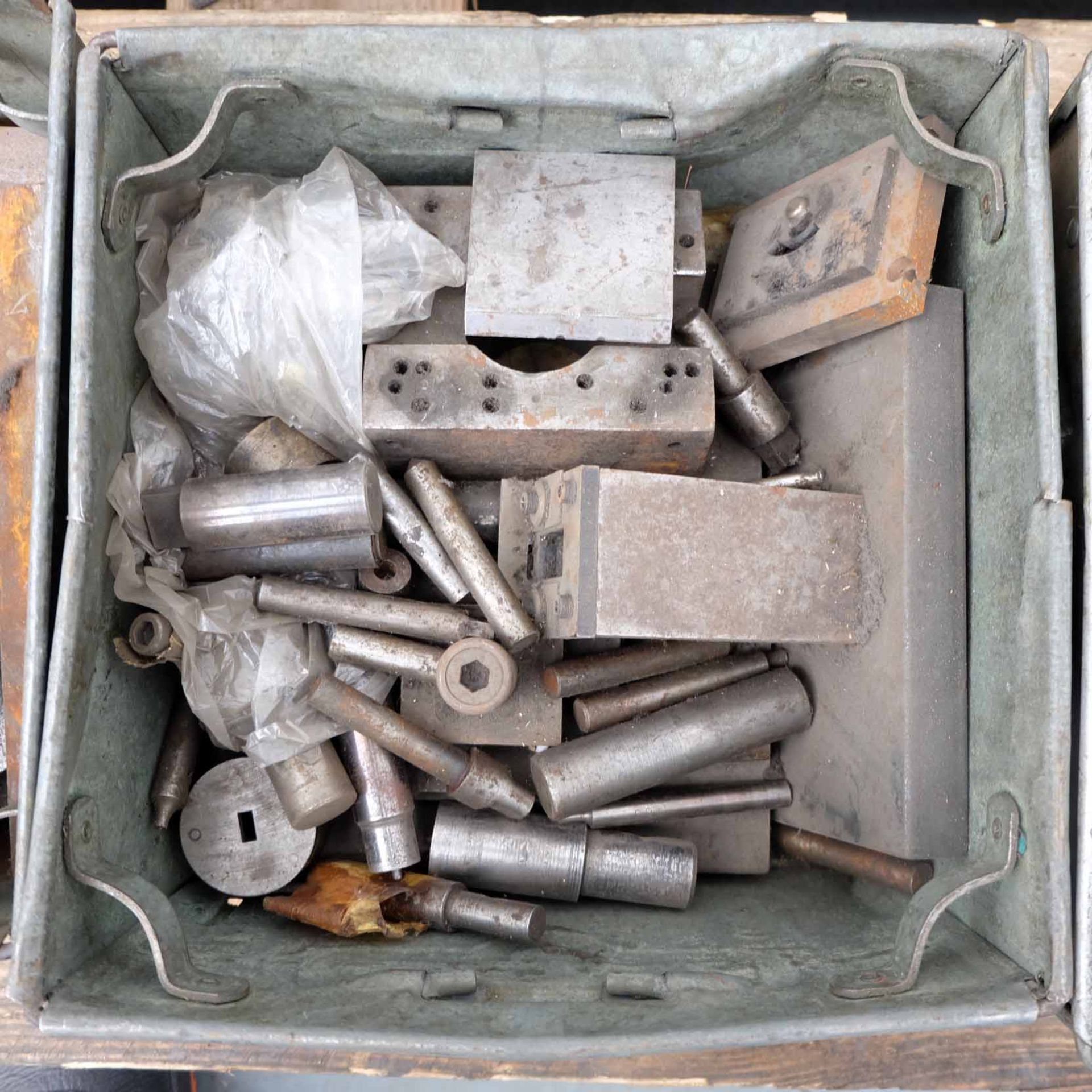 Quantity of Press / Fly Press Tooling. Various Sizes & Shapes. 8 x Boxes. - Image 8 of 9