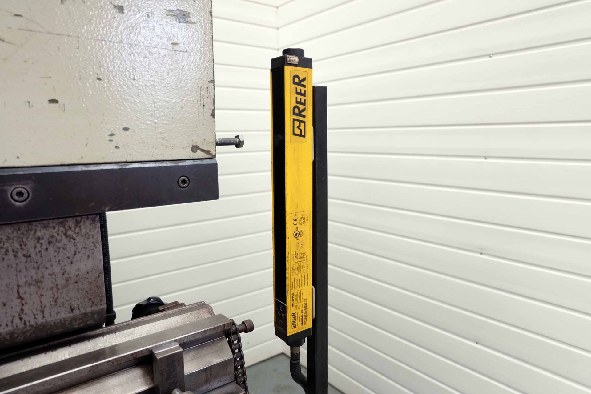 Omag Model POL 5025 Hydraulic Press Brake. Capacity 50 Ton x 2500mm. Distance Between Frame 2250mm. - Image 8 of 15