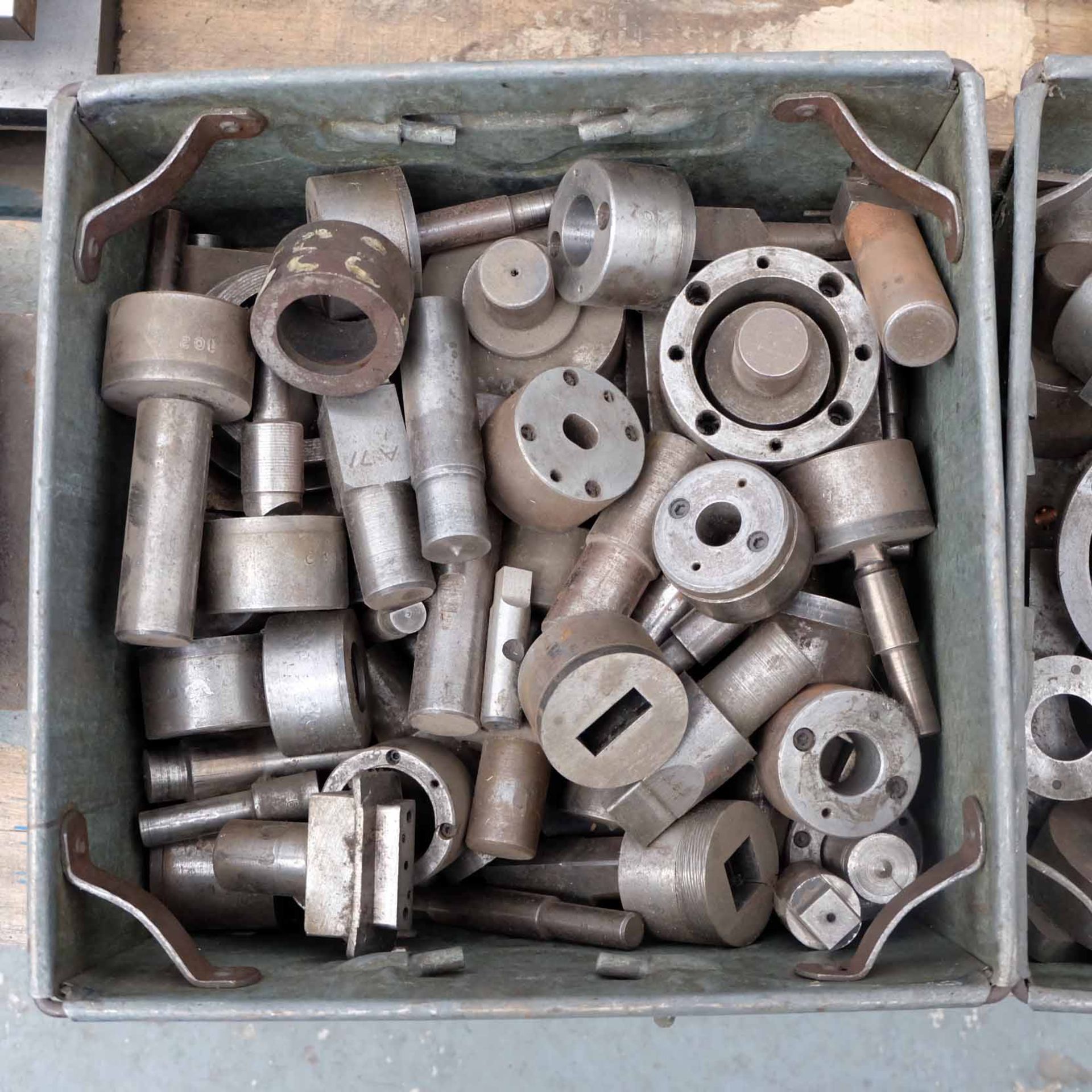 Quantity of Press / Fly Press / Punch Tooling. Various Sizes & Shapes. 7 x Boxes. - Image 4 of 12
