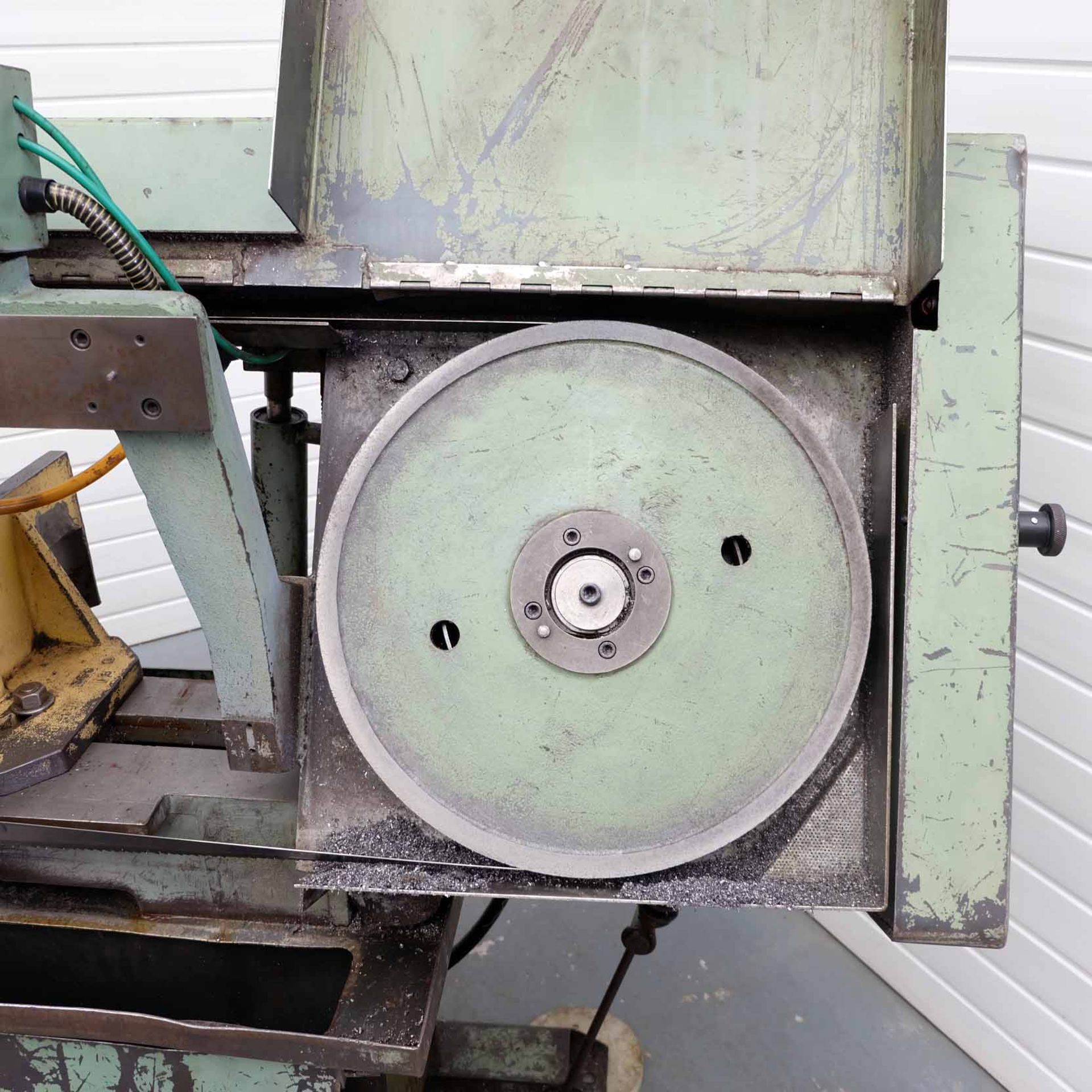 Qualters & Smith Model 350 Sawmaster Horizontal Bandsaw. Capacity 350mm Diameter. Max Vice Opening 5 - Image 7 of 10