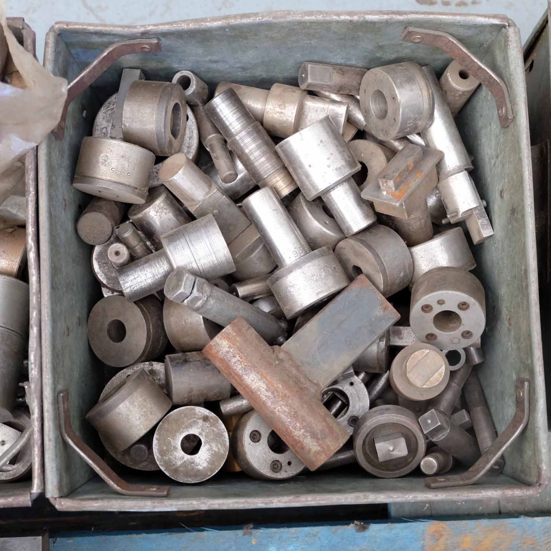 Quantity of Press / Fly Press / Punch Tooling. Various Sizes & Shapes. 7 x Boxes. - Image 6 of 12