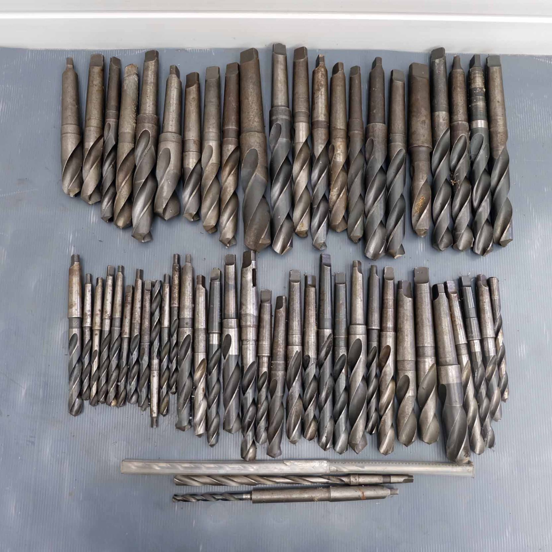 Quantity of Twist Drills. Various Sizes. 1 - 4 MT & Straight Shank.