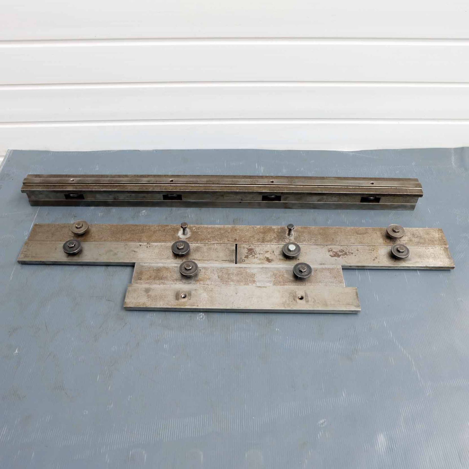 Tecnostamp 20.287 H-10 Base Clamps. Lengths 835mm on Base. 835mm, 390mm & 3 x 415mm Without Bases. - Image 4 of 5