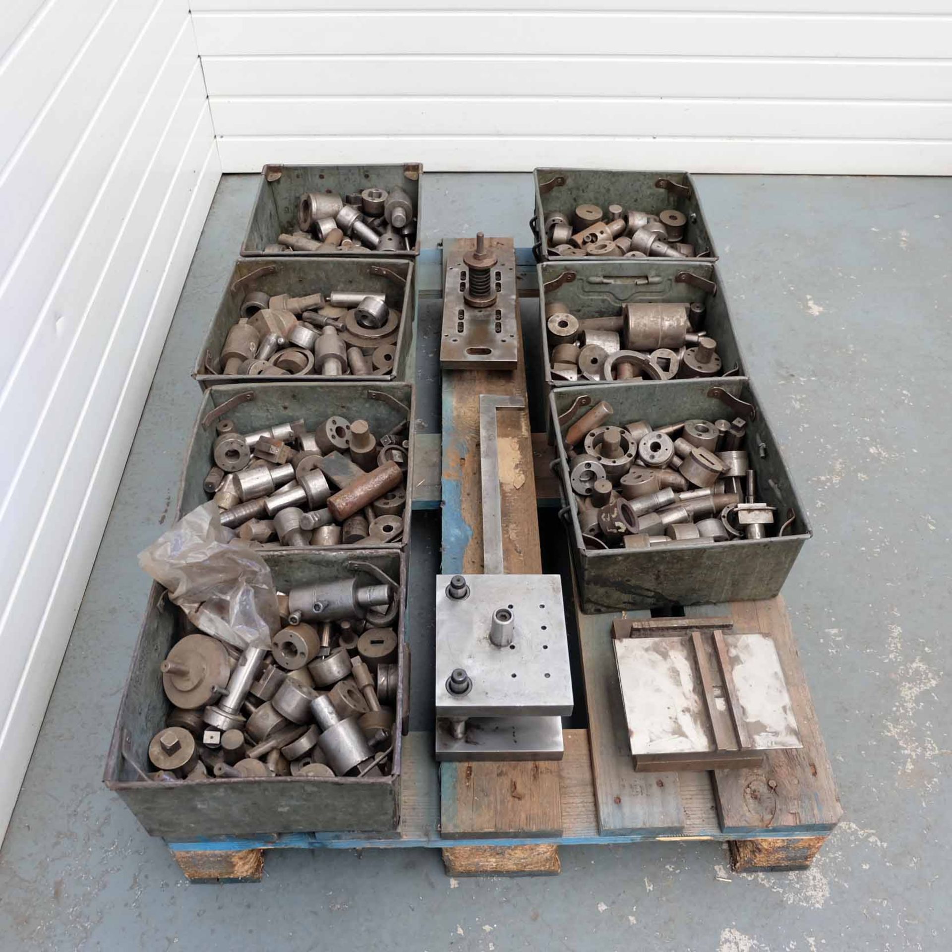 Quantity of Press / Fly Press / Punch Tooling. Various Sizes & Shapes. 7 x Boxes. - Image 12 of 12