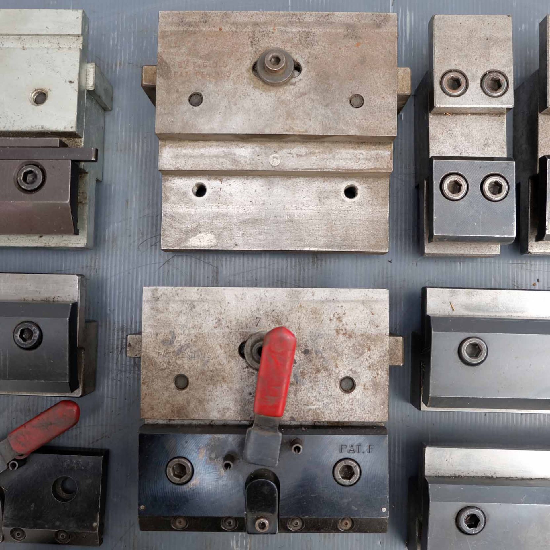 Quantity of Miscalaneous Press Brake Top Tool Clamps. Various Makes & Styles. - Image 6 of 7