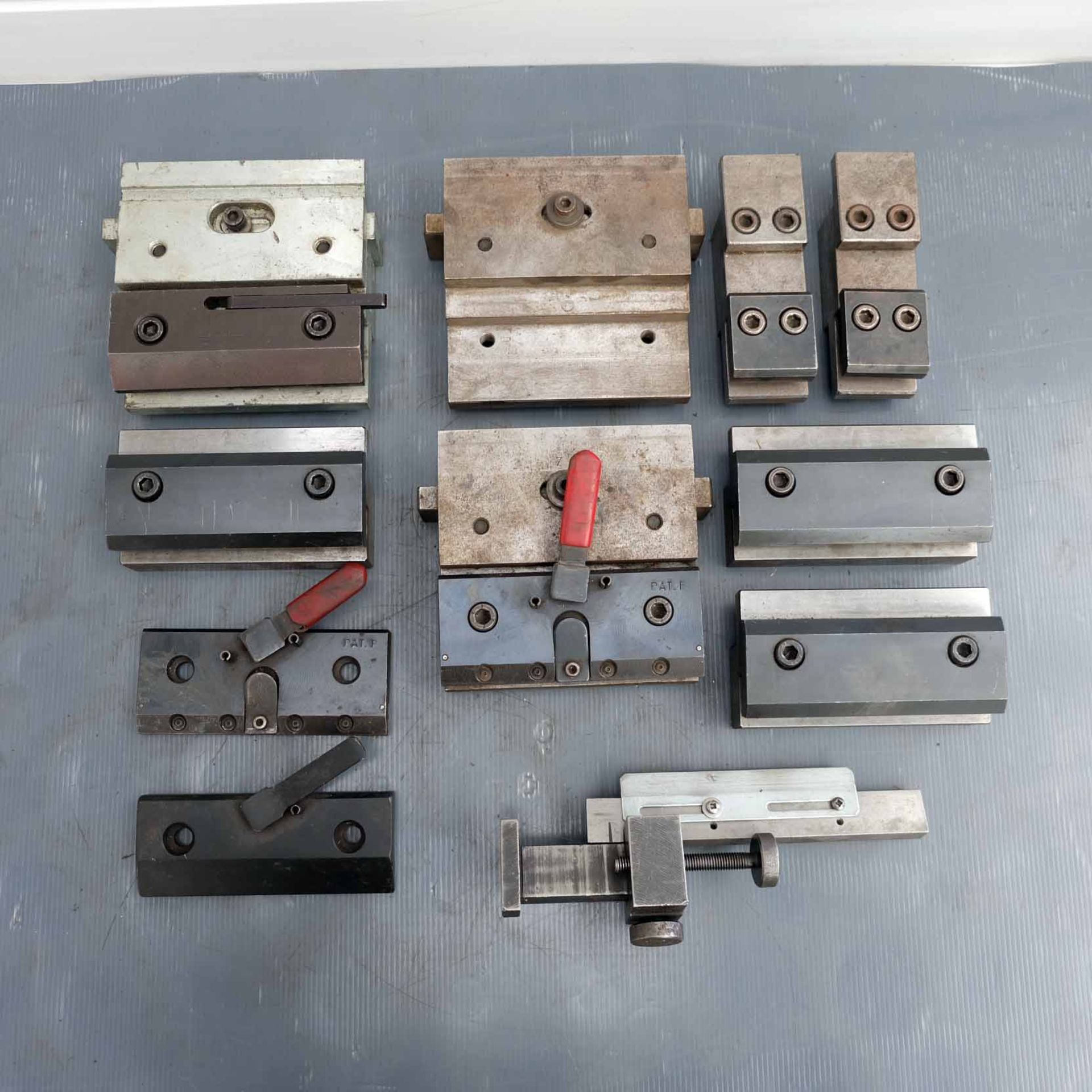 Quantity of Miscalaneous Press Brake Top Tool Clamps. Various Makes & Styles. - Image 2 of 7