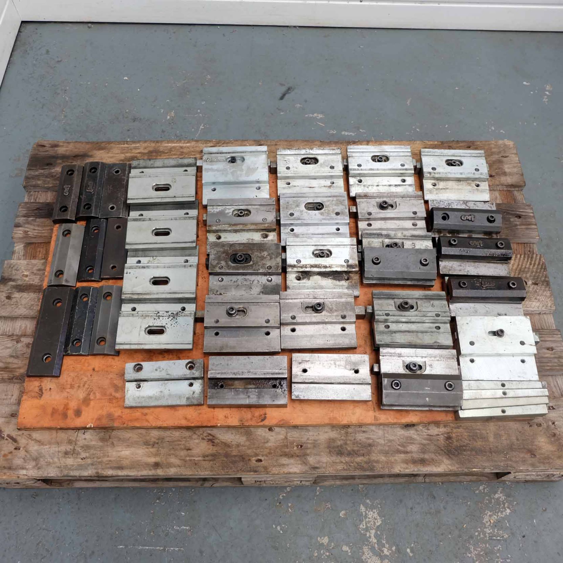 Selection of Press Brake Top Tooling & Clamps. Various Sizes & Styles.