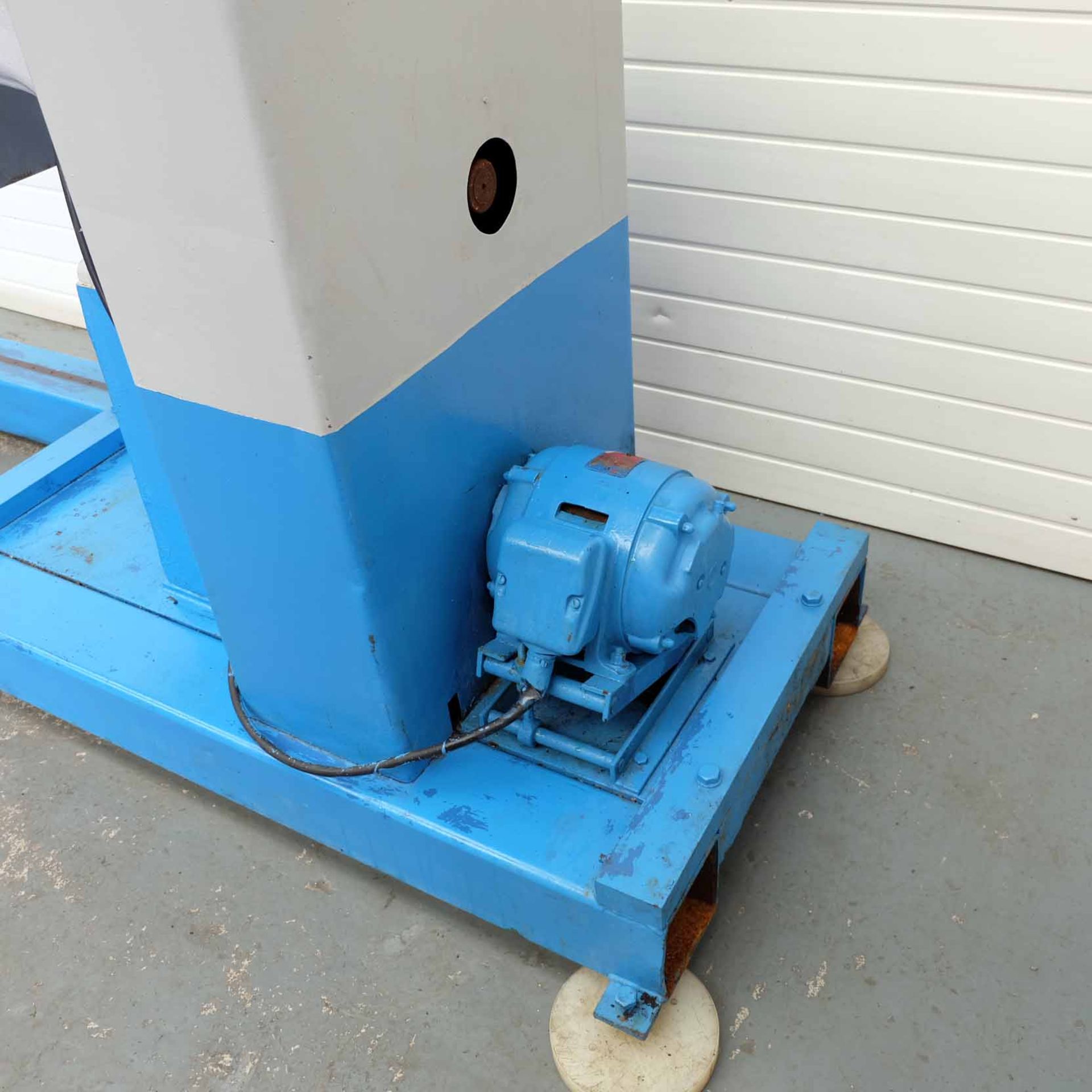 Frost Swaging Machine. Throat Depth 36" Approx. With Tailstock. Motor 3 Phase, 1 HP. - Image 9 of 10