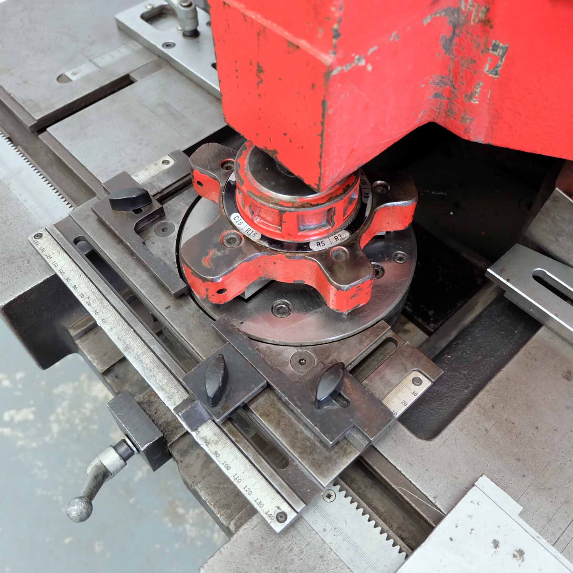 Amada CSHW-220 Double Sided Hydraulic Corner Notcher. With Punch & Cropping Attachments. Capacity 22 - Image 16 of 19