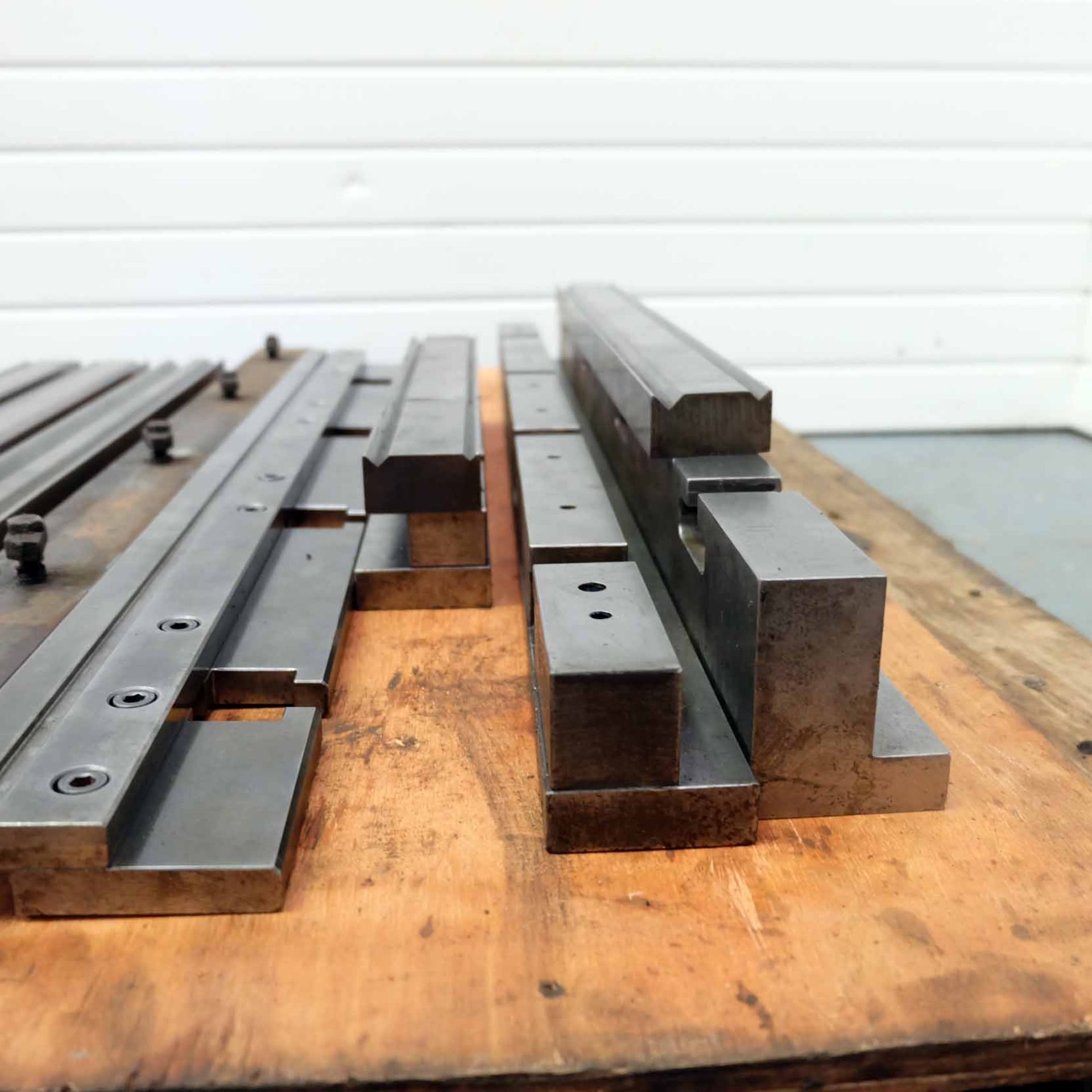 Quantity of Bottom Press Brake Tooling. Clamp Bases, Clamps & Double Vee Tools. - Image 4 of 6