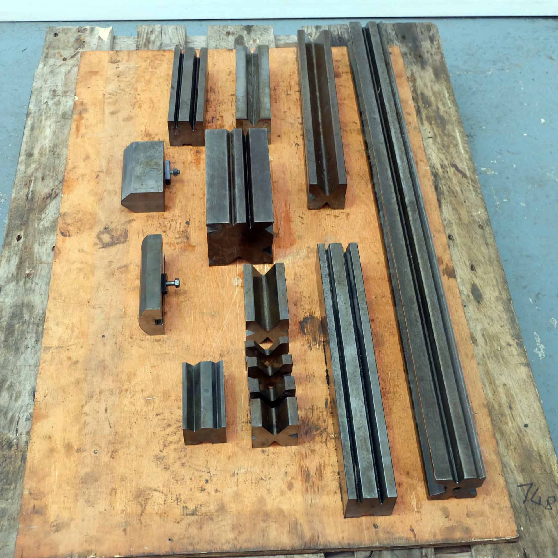 Quantity of Miscalaneous Press Brake Bottom Tooling. Various Sizes & Shapes. - Image 2 of 7