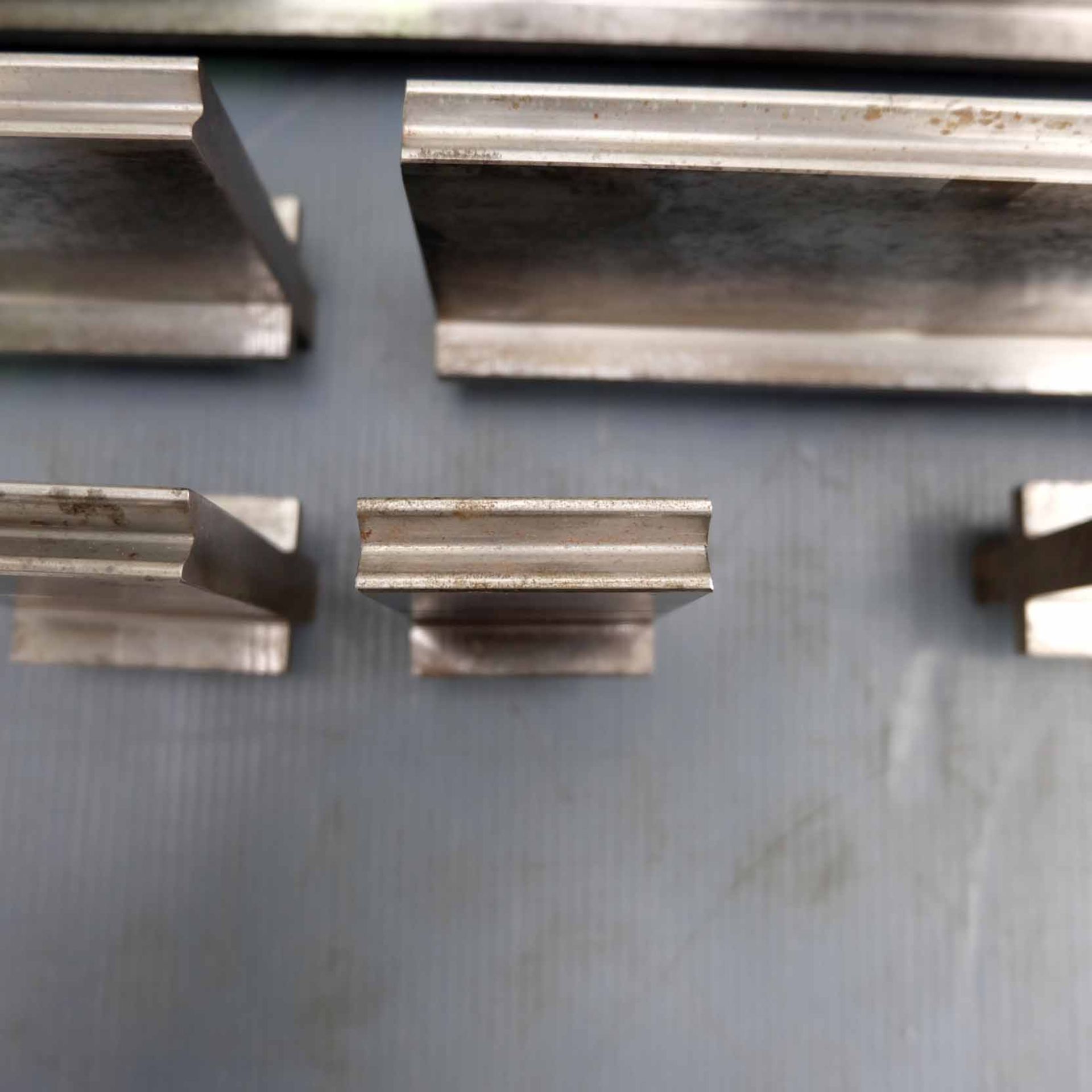 LVD Bottom Press Brake Tooling. Various Lengths. 680mm, 505mm, 398mm, 260mm, 170mm, 88mm, 50mm, 45mm - Image 3 of 5