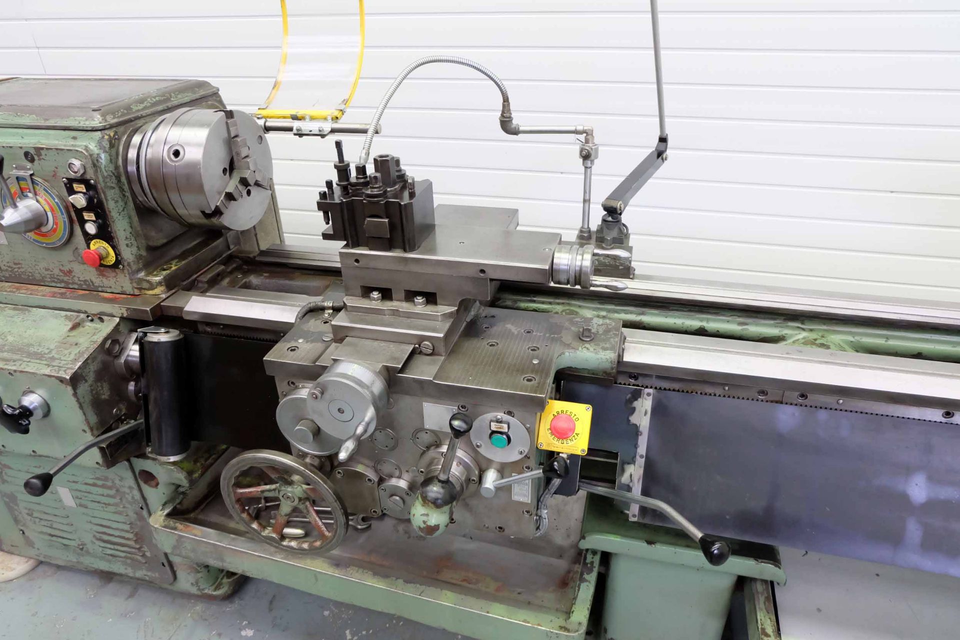 ZMM Model C11MB Gap Bed Centre Lathe. Swing Over Bed 520mm. Swing in Gap 650mm. Spindle Speeds 16-20 - Image 7 of 13