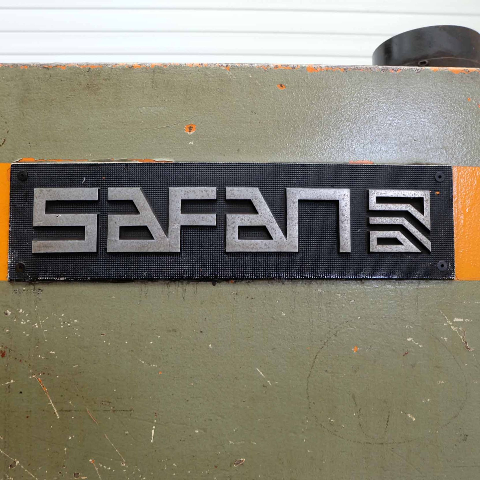 Safan 2.5m Hydraulic Press Brake. Capacity 50 Ton. Bending Length 2500mm. Between Beams 2050mm. Thro - Image 3 of 11
