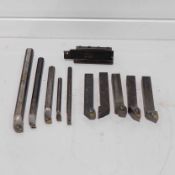 Selection of Tipped Tools. Turning/Boring/Parting Off.