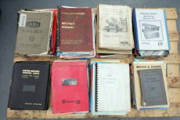 Quantity of Machine Manuals & Pamphlets.