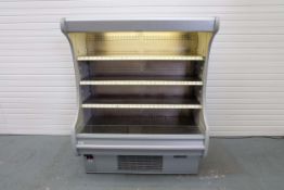 ZOIN Refrigerazione Display Fridge With 3 Adjustable Shelves and Light. Size 1500mm x 800mm x 1820mm