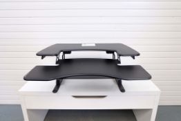 Varidesk.com ProPlus 36 Adjustable Standing Desk. Variable Heights. 36