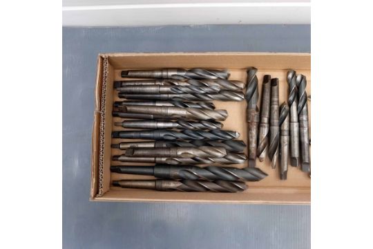 Quantity of 2 Morse Taper Twist Drills. Various Imperial Sizes. - Image 2 of 3