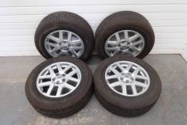 4 x Land Rover Wheels. Size 500mm Diameter. Fitted With 4 x Pirelli Scorpion Zero Part Won Tyres. Si