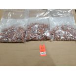 Qty 3 bags of Assorted Wago 221 series lever nut.