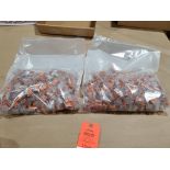 Qty 2 bags of Assorted Wago 221 series lever nut.