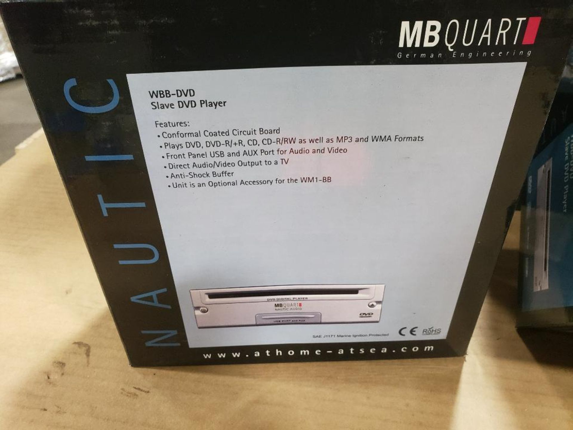 Qty 4 - MB Quart Nautic WBB-DVD player. - Bild 4 aus 4