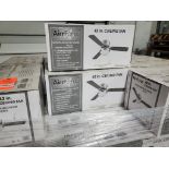 Qty 10 - AirrForce Ceiling Fans 42HGF3BC2GWD, 95355. 42 in ceiling fan. New in box.