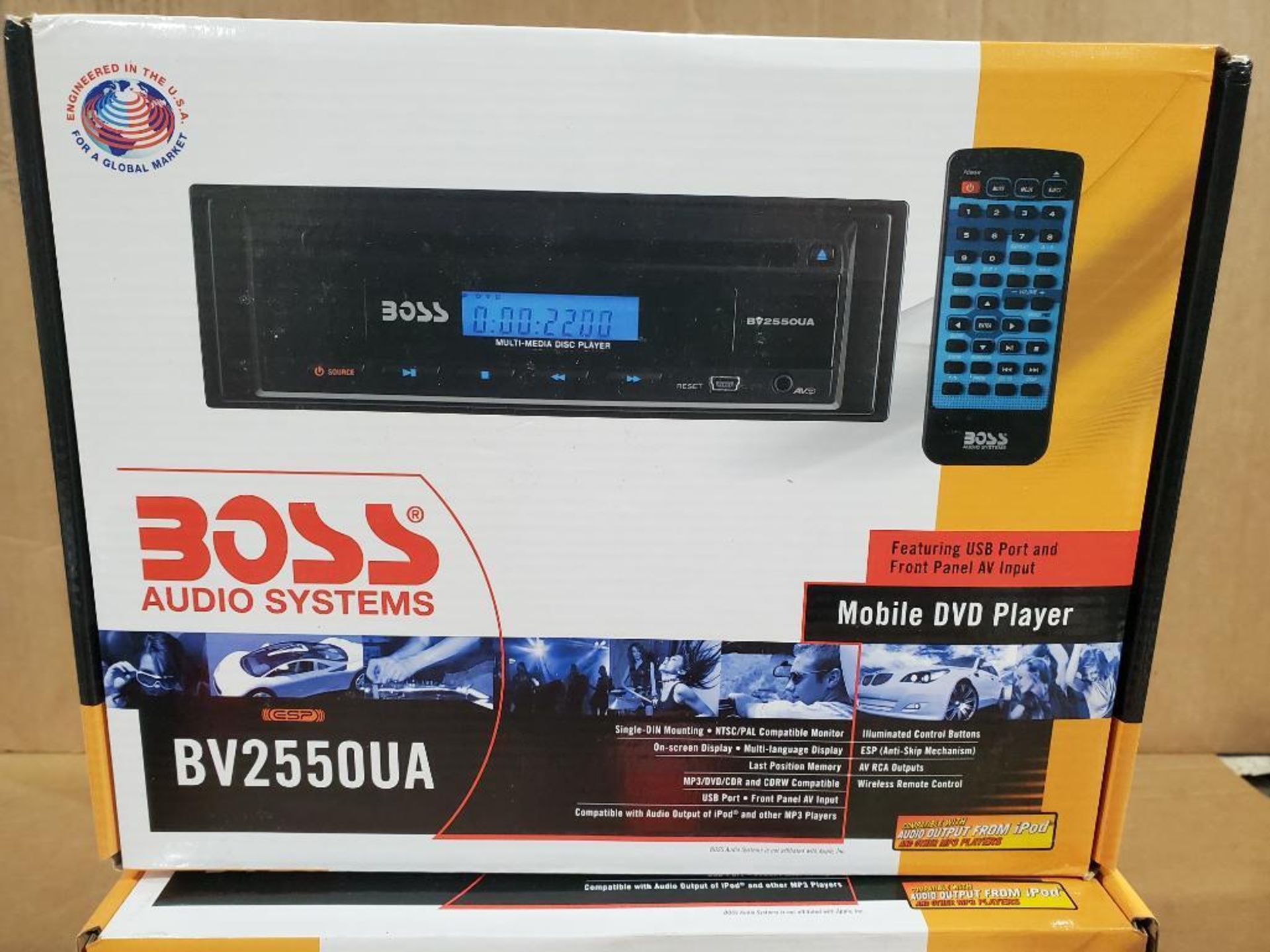 Qty 3 - Boss Audo Systems mobile DVD player. BV255OUA. - Bild 2 aus 4