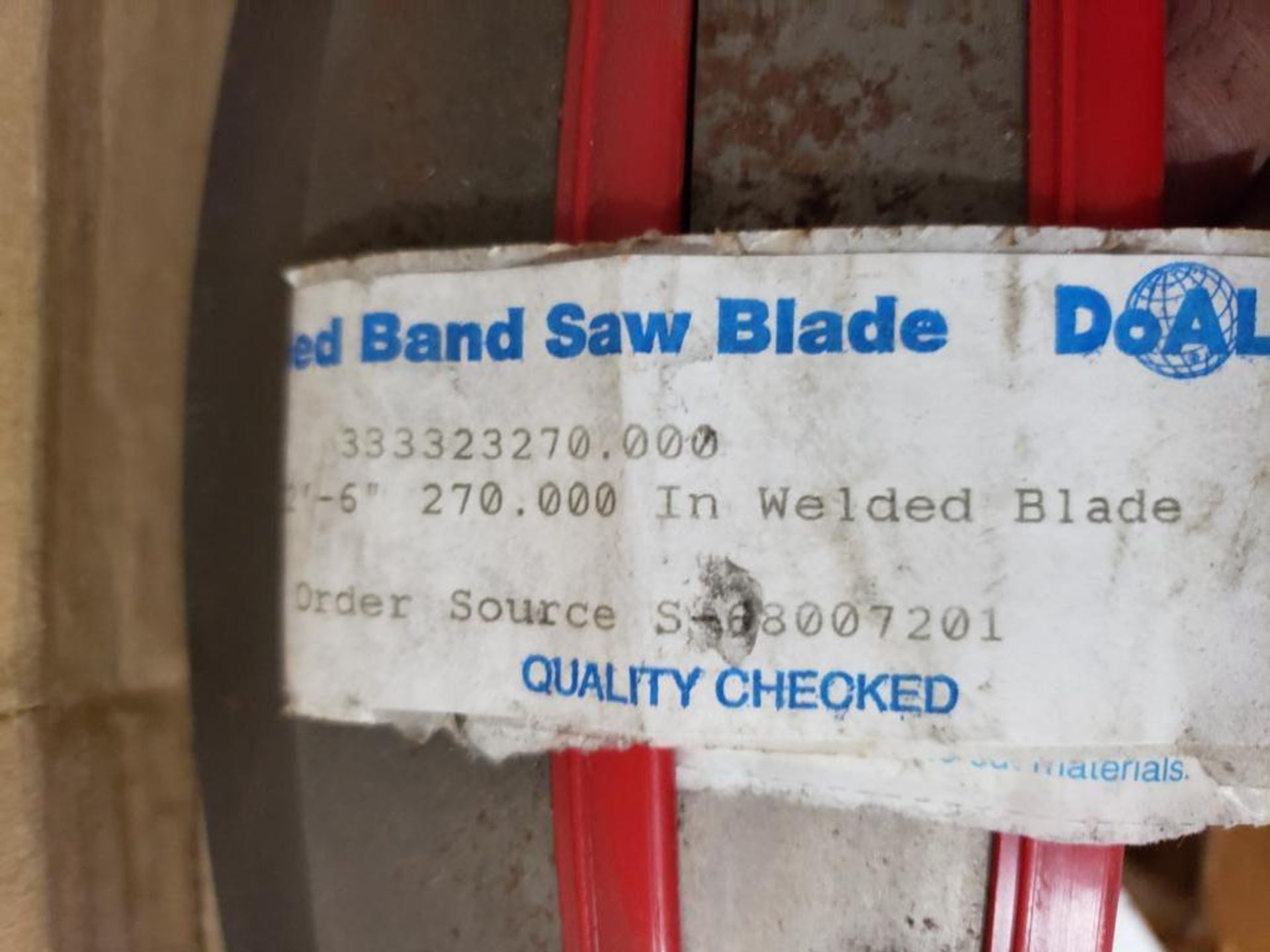 Assorted band saw blades. - Image 6 of 8