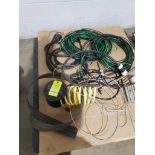 Pallet of assorted wire.