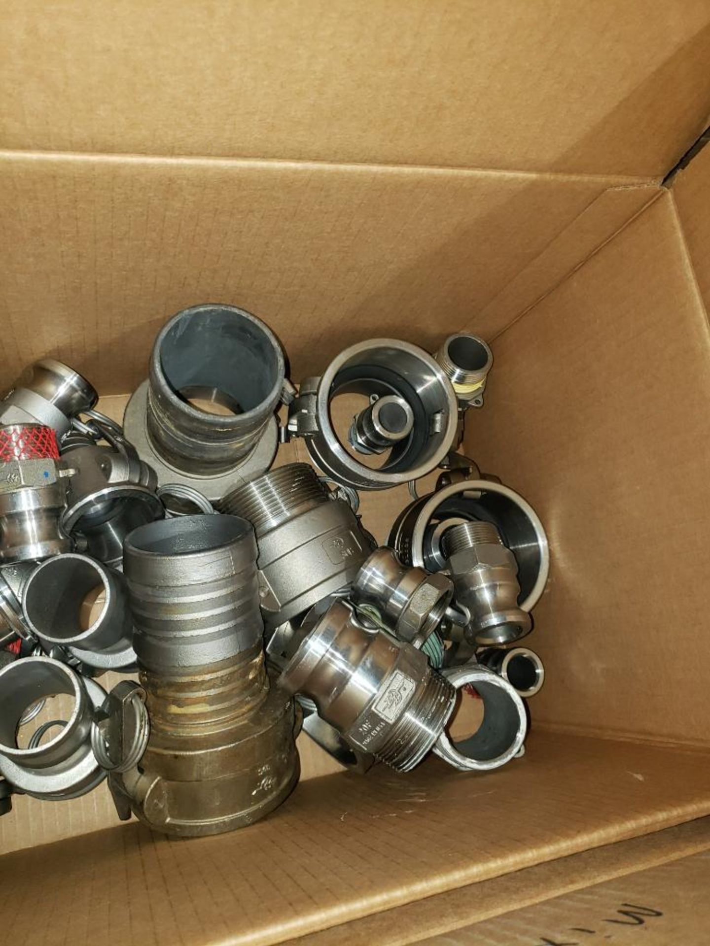 Box of assorted stainless fittings. - Image 3 of 4
