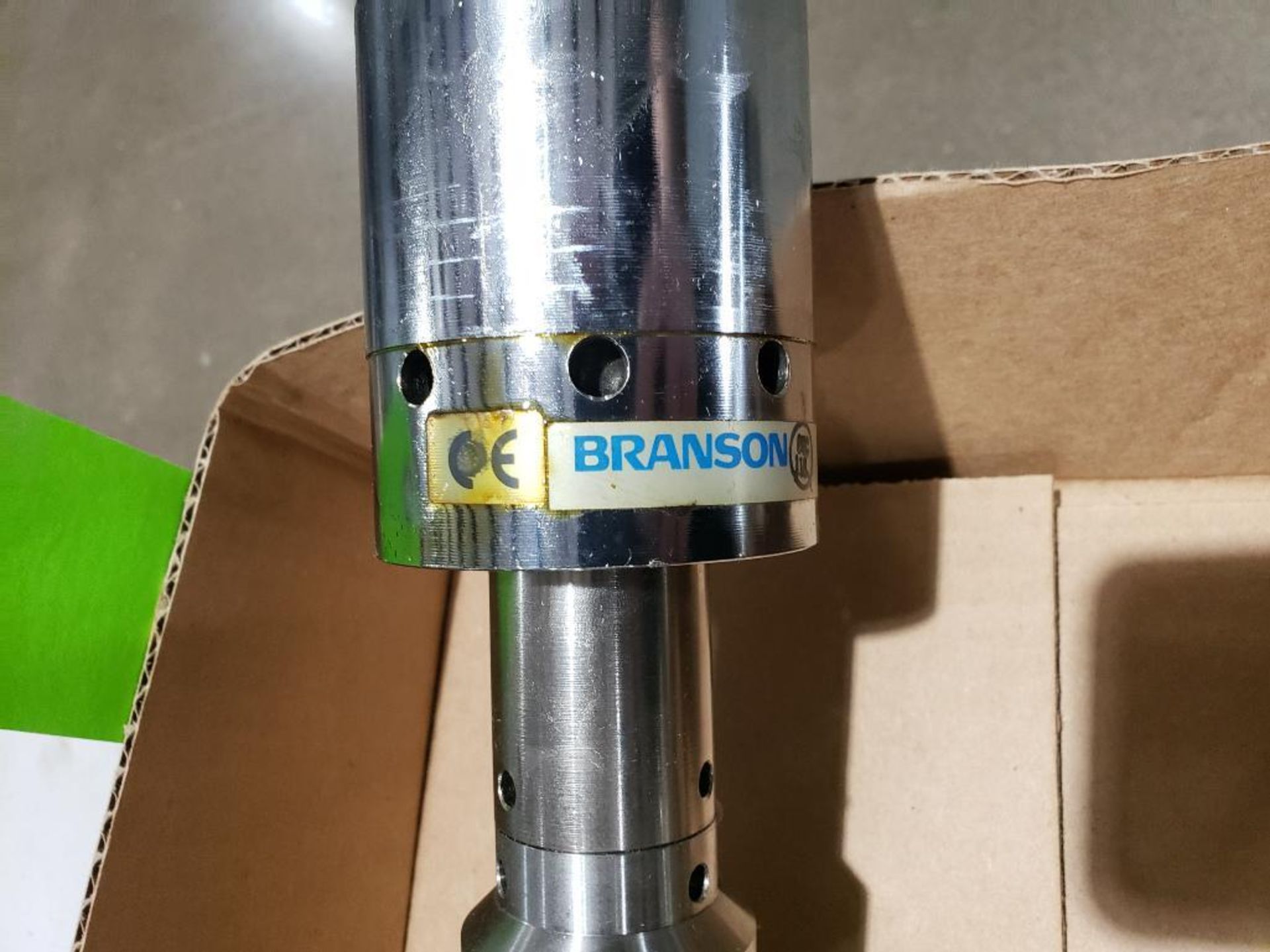 Qty 2 - Branson Ultrasonic booster with horns. - Image 2 of 7