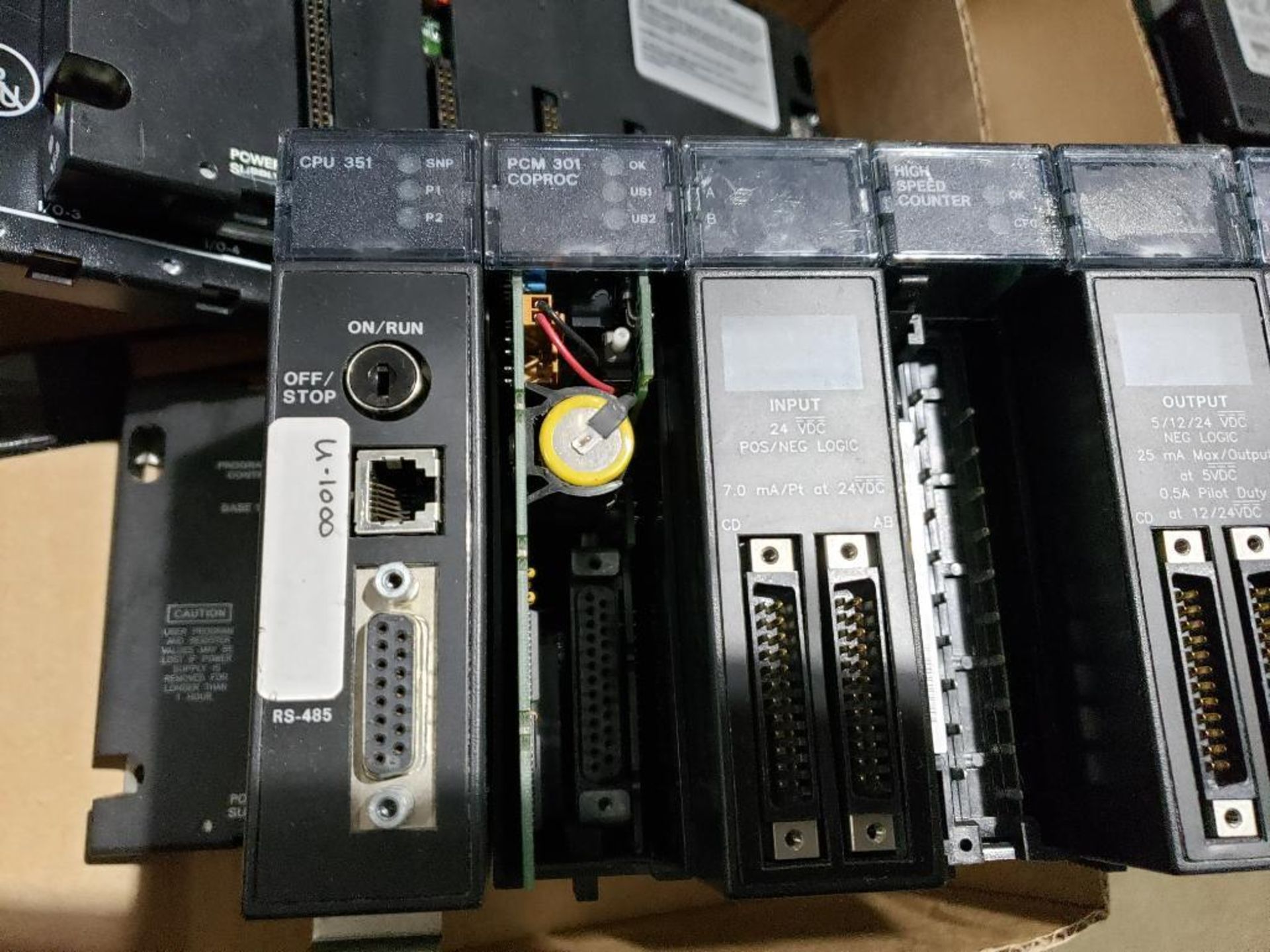 Assorted GE Fanuc PLC modules / cards and backplanes. - Image 4 of 6