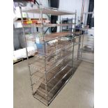 Metro style rack. 48in x 18in x 72in tall.