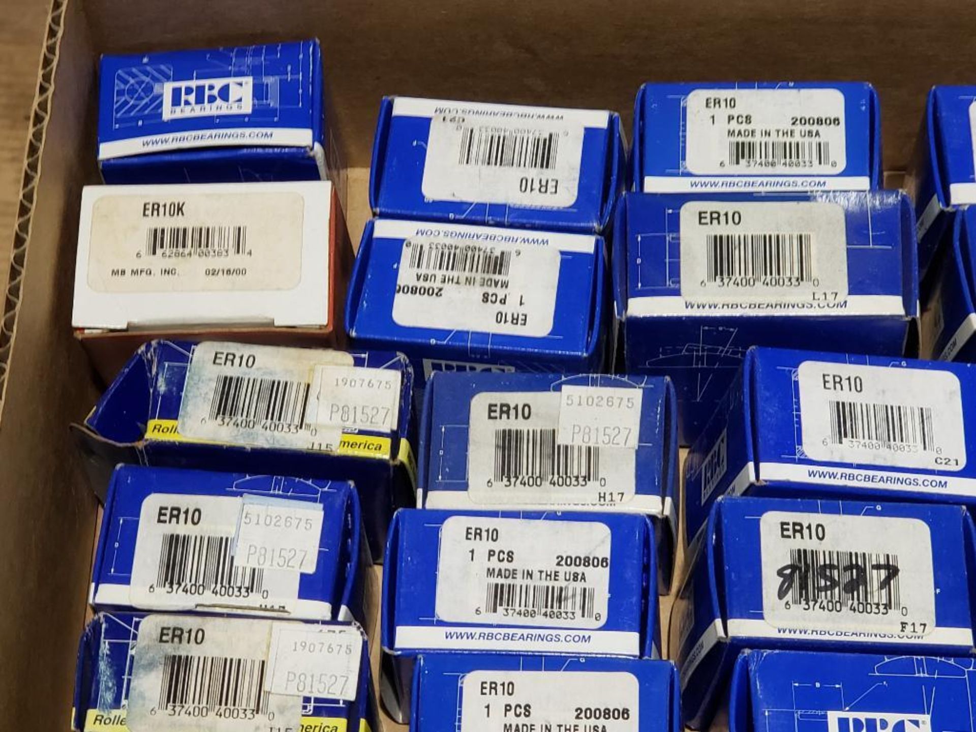 RBC, Fafnir, and Timken bearings. New in box. - Image 8 of 12