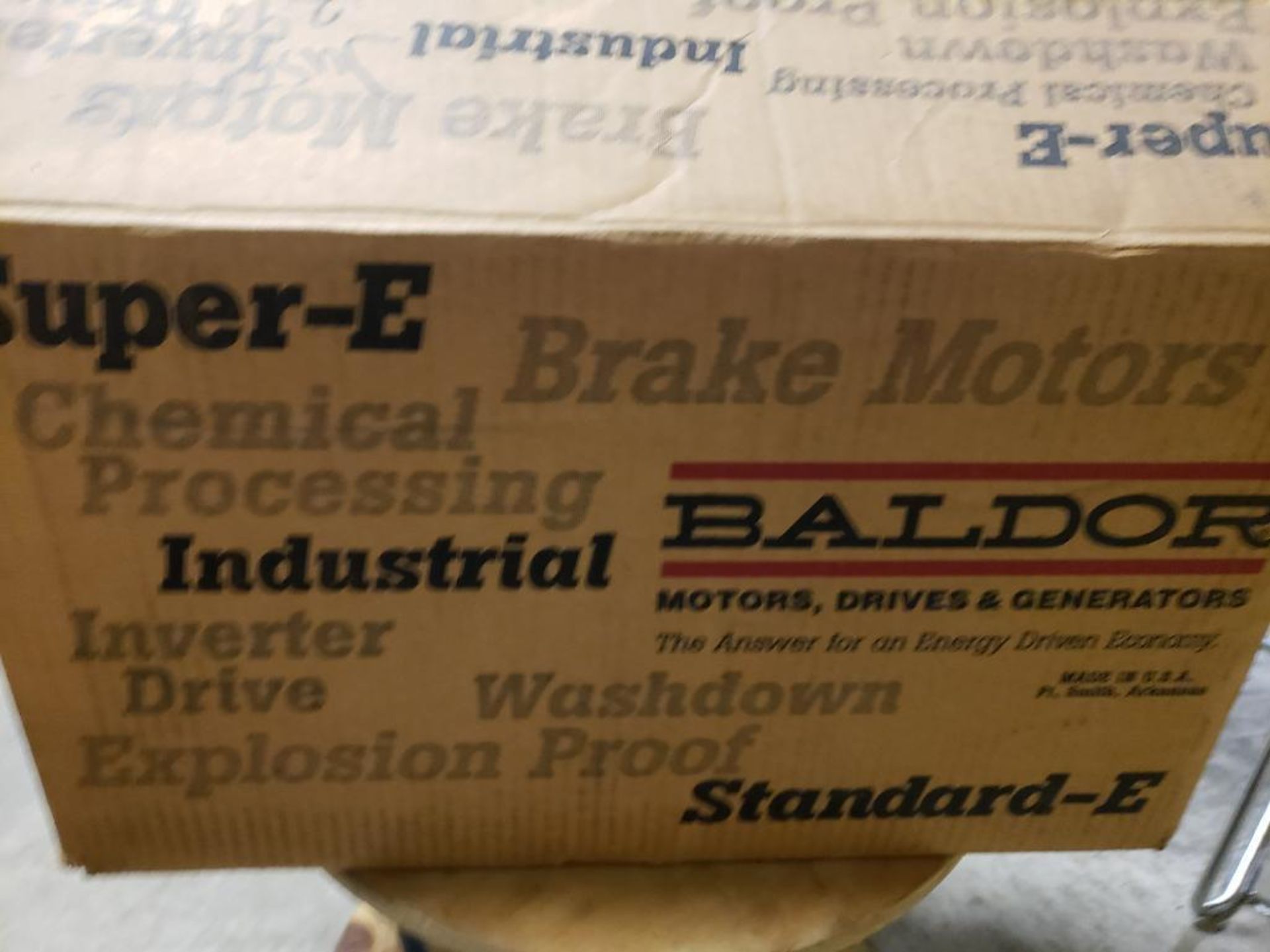 1hp Baldor motor. Model CDP3445. 90v DC. 1750rpm, 56C frame. - Image 2 of 5