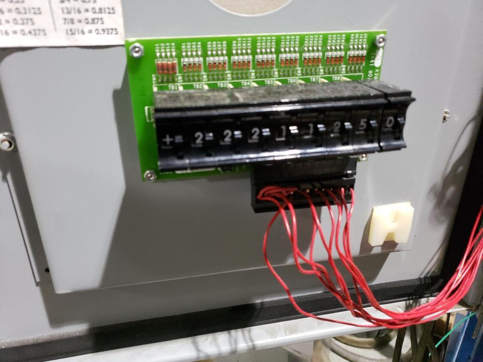 Machine control panel with Parker drive and GE PLC system. - Image 11 of 11