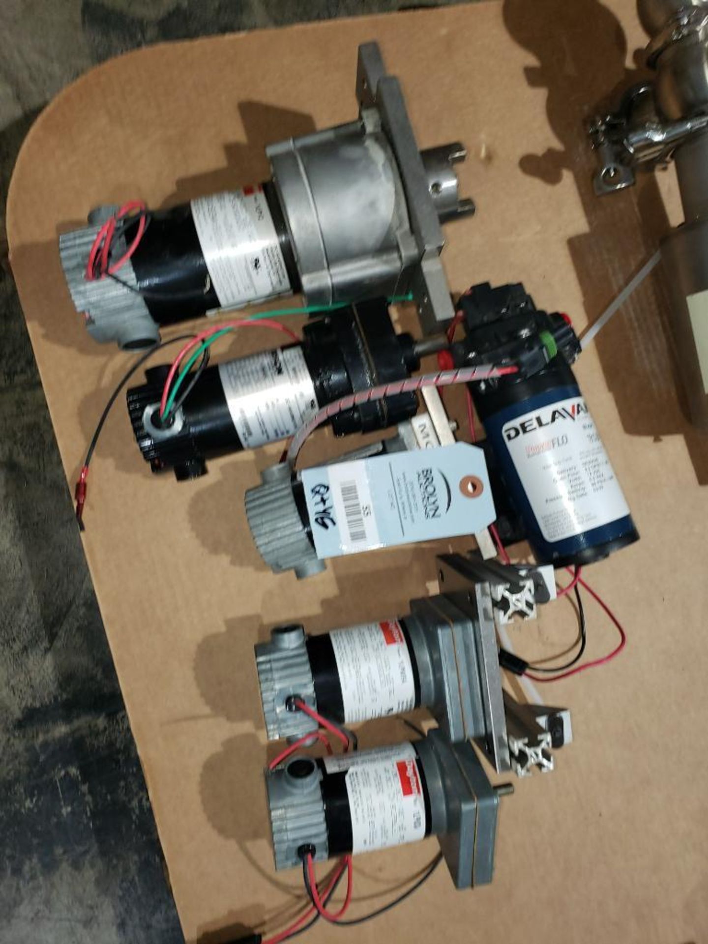 Qty 6 - Assorted motors.