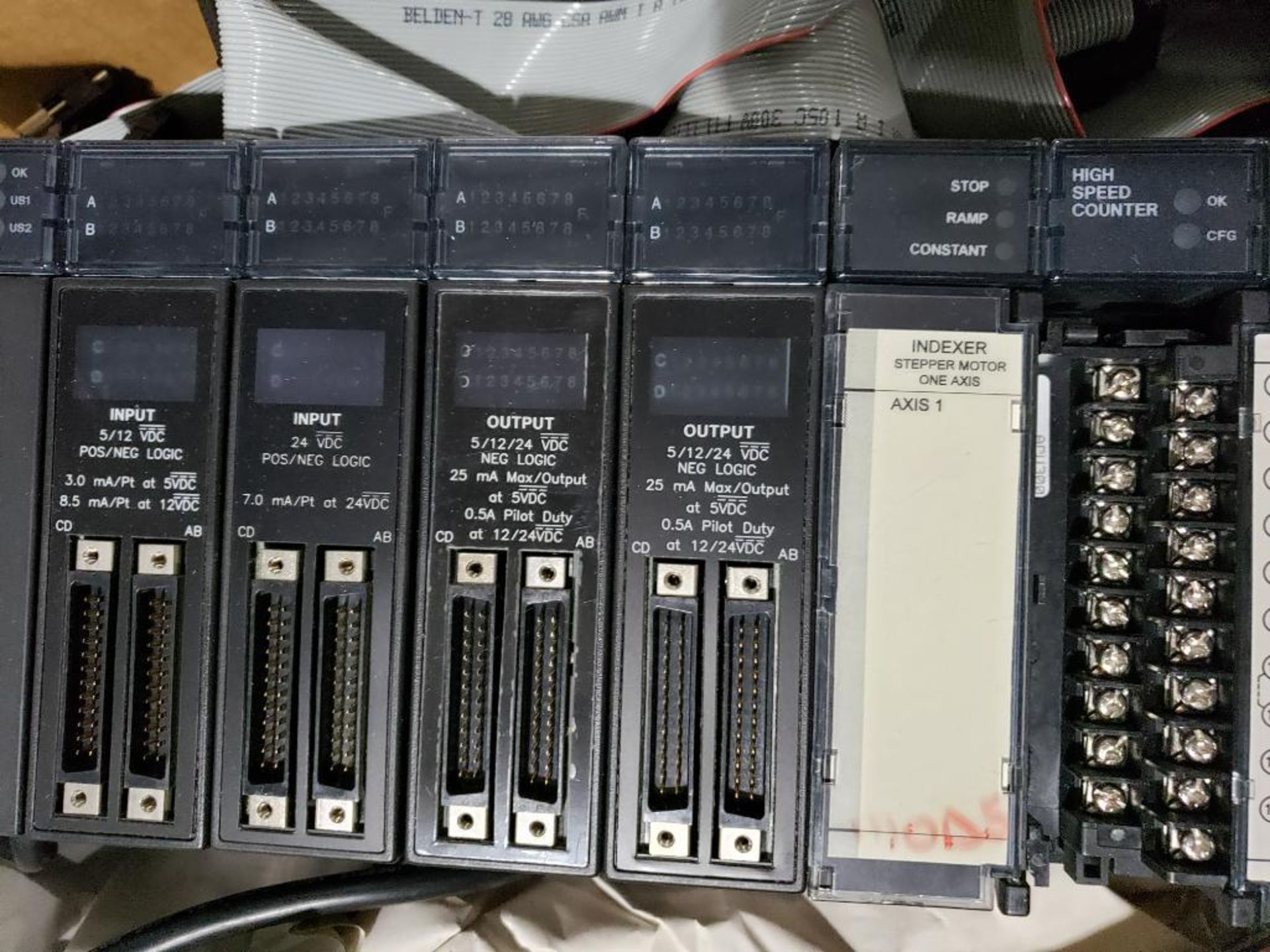 GE Fanuc series 90-30 PLC rack with assorted cards, power supply etc. - Image 4 of 6