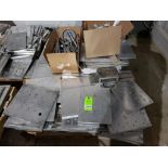 Large qty of plate aluminum removed from machines.