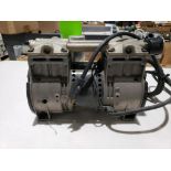 Thomas Gardner Denver oil-less piston air compressor vacuum pump. Model 2680CE44.