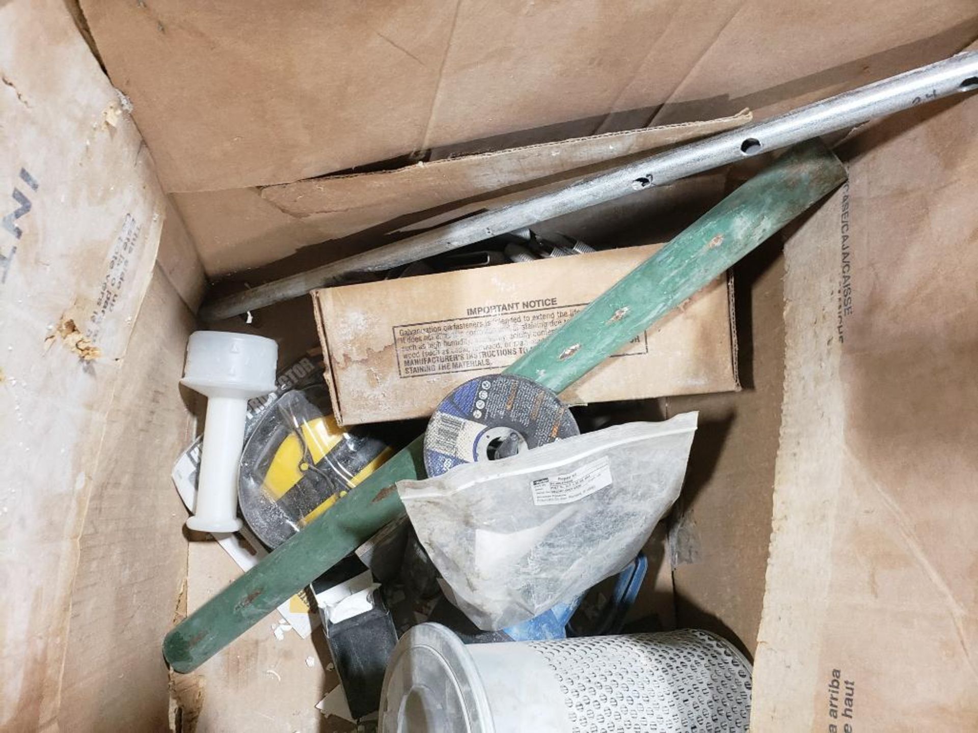 Pallet of assorted parts, repair, and hardware. - Image 6 of 8