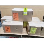 Qty 5 - Boxes of assorted color labels. 4000 labels per box.